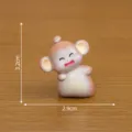 Cute zodiac mouse figurine mini desktop ornament micro landscape DIY decoration accessory - 9# Monkey