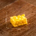 Miniature resin food model DIY dollhouse accessory mini cute figurine 1.7x0.8cm decor - Peanut Crisp (8#)
