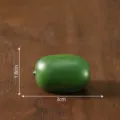 Miniatur grüne Frucht Figur DIY Zubehör süß Kunstharz Mikrolandschaft Deko Ornament - 9# Wachskürbisse