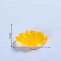 Mini adorno de fruta de resina accesorio micro paisaje DIY rodaja amarilla decoracion 2.2cm - N.º 13 mini plátano luminoso