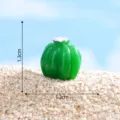 Mini simulation cactus succulente résine ornement, mignon micro paysage DIY déco accessoire. - 9# Petit cactus baril