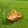 Miniatursimulation geflochtener Korb Mikro-Landschaft DIY dekorative Ornament Requisite - 6# Bambus-Flechtkörbe