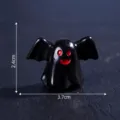 Halloween mini figura de fantasma negro DIY micro paisaje decoración accesorio item - 4# Fantasma grande de alas negras