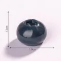 Mini realistic blueberry DIY resin charm micro landscape accessory ornament 1.3x1.9cm - Large Blueberry