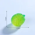 Mini dije de fruta luminoso, pequeña figura de resina para decoración artesanal DIY 1p - 20# Melones cantalupo luminosos