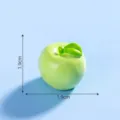 Mini figura de manzana verde de resina micro paisaje accesorio decorativo DIY 1.9cm top - Manzana
