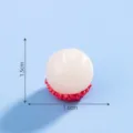 Mini resina simulada lichi fruta micro-paisaje DIY accesorio decorativo miniatura. - 9# Pulpa de lichi