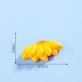 Mini figura de plátano de resina accesorio de decoración micro paisaje juguete lindo - 13# Plátano baby