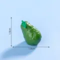 Miniatura resina fruta estatuilla DIY decoración accesorio, lindo micro paisaje ornamento. - 14# Aguacate