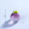 Miniatura figura de mangostán de resina DIY micro paisaje decoración bonita 2cm - 29# Mangostán luminoso