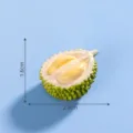 Mini adorno de durian de resina para manualidades, estatuilla de fruta en miniatura. - 19# Durián