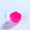 Mini figura de fresa de resina, bonito dije DIY rosa, hermoso accesorio de micro paisaje 1.3cm - 38# Semillas de granada luminosas