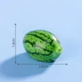 Miniatura sandía de resina figura fruta linda microlands paisaje accesorio decorativo DIY. - 47# Sandía