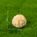 Miniature simulation champignon jouet alimentaire modèle légume blanc micro paysage accessoire - 10# Trémelle blanche