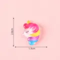 Resin unicorn flatback charm for DIY phone case cream glue decoration colorful cute craft supply - 9# Long-Haired Unicorn