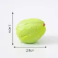 Miniatura resina fruta simulación adorno DIY micro paisaje accesorio bonita figura - Guayaba