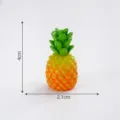 Mini adorno de piña de resina, linda figura de fruta para micropaisaje y decoración de bricolaje. - Piña