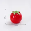 Mini adorno de tomate de resina para DIY micropaisaje jardín de hadas decoración maceta - Tomate