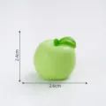 Mini figura de manzana verde de resina DIY microlandschaft bonito pequeno ornamento SKU - Manzana Verde