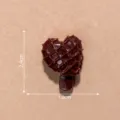 Herz Waffel Stiel Eis Charms DIY Harz Cabochon Schokolade Simulation Lebensmittel Zubehör - 4# Herzeis