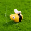 Mini schattige bij hars figuur voor mos microlandschap DIY tuindecoratie accessoire 1.8cm - Bij nr. 5