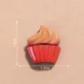 Miniatura resina cupcake cabochon DIY dijes para funda de telefono artesania casa de munecas - 7# Vaso de papel rojo