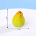 Miniatur realistisch Birne Figur Harz DIY Handwerk Mikro Landschaft Kuchen Dekoration Zubehör. - Birne