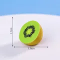 Miniatur Harz Kiwi Frucht Modell Simulation Kuchen Backen Dekoration Zubehör Mini Ornament - Halbe Kiwi
