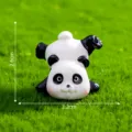 Süße Miniatur Panda Figur für Moos Mikrolandschaft DIY Dekoration Tisch Ornament. - Nr. 8 Purzelbaum
