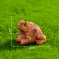 Miniature resin frog figurine for micro landscape fairy garden DIY moss terrarium decor - No. 7 Small Toad