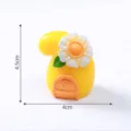 Miniature resin yellow flower house figurine DIY dollhouse landscape garden ornament decor - No. 12 Sunflower House