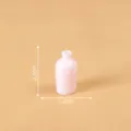 Miniature rose simulation vase microlandscape DIY art poupée maison bureau ornement 2.3cm - Petite bouteille colorée rose clair n° 1