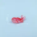 Mini rosa Kunstharz Goldfisch Figur für Aquarium und DIY Mikro Landschafts Dekor - Nr. 1 Hellrot, groß