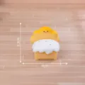 Miniature bread bear figurine dollhouse furniture DIY cute desktop decoration ornament SKU - Bed No. 5
