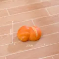 Miniatur realistisches Brot Kuchen Modell für Mikro Landschaft DIY Dekoration Zubehör 2.7x1.4cm - Nr. 5 Brot