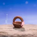Miniature resin woven basket cute dollhouse gardening DIY desktop micro landscape decor - No. 10 Fruit Basket