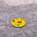 Miniatur harz pizza lebensmittel modell puppenhaus kuche spielzeug DIY mikro landschaft - Nr. 9 Sesampfannkuchen