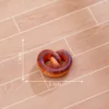 Miniatur Simulation Brezel Brot Modell DIY Mikro Landschaft Dekoration Zubehör 1.9cm - Brot Nr. 8