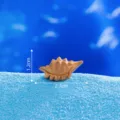 Mini figurine de coquillage en résine pour aménagement d'aquarium et décoration de micro-paysage. - Monde Sous-marin / N° 12 conque