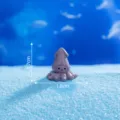 Miniature Figurine Calmar Résine Gris Thème Océan Aquarium Paysage Aquatique Accessoire DIY - Monde Sous-marin / N° 15 seiche