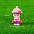 Cute miniature resin wishing girl figurine desktop decoration bonsai landscape ornament craft - No. 1 / Pink Boy