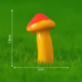 Miniature champignon figurine pour paysage de mousse décoration jardin 1.8cm beau - N° 10 Petit champignon mince
