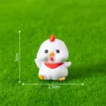 Süße Harz Küken Figur Variante, Mini Moos Landschaft DIY Garten Dekoration Zubehör. - Nr. 1 rennendes Huhn