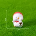 Süßes Küken Harz Ornament Miniatur Gartenarbeit Dekor, roter Hut kleine Schaufel Mini Spielzeug - Nr. 3 Küken mit Schaufel