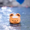 Mignonne mini figurine d'animal source chaude micro paysage accessoire de décoration 1.8x2.1cm - N°9 Ours