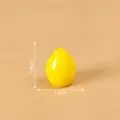 Mikro kitrino keramiko vazo gia mikroskopiko topio kai diakosmisi grafeiou 1.9x1.5cm - Αρ. 14 κίτρινο μεγάλο στρογγυλό