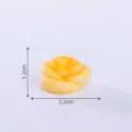 Miniature simulation bread charm DIY keychain resin food miniature desktop ornament decor - No. 6 Bread