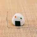 Μίνι ιαπωνικό μοντέλο ρυζομπουκιάς DIY αξεσουάρ, χαριτωμένη διακόσμηση κουκλόσπιτου, 1.6x1.9cm - Αρ. 2 μπάλα ρυζιού