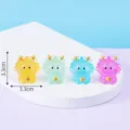 Mignons figurines de dragon en résine miniature lumineuse décoration de bureau 4pcs - Dragon n° 5