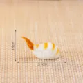 Miniature Japanese food sushi shrimp figurine dollhouse DIY craft micro landscape ornament - No. 8 Shrimp Sushi